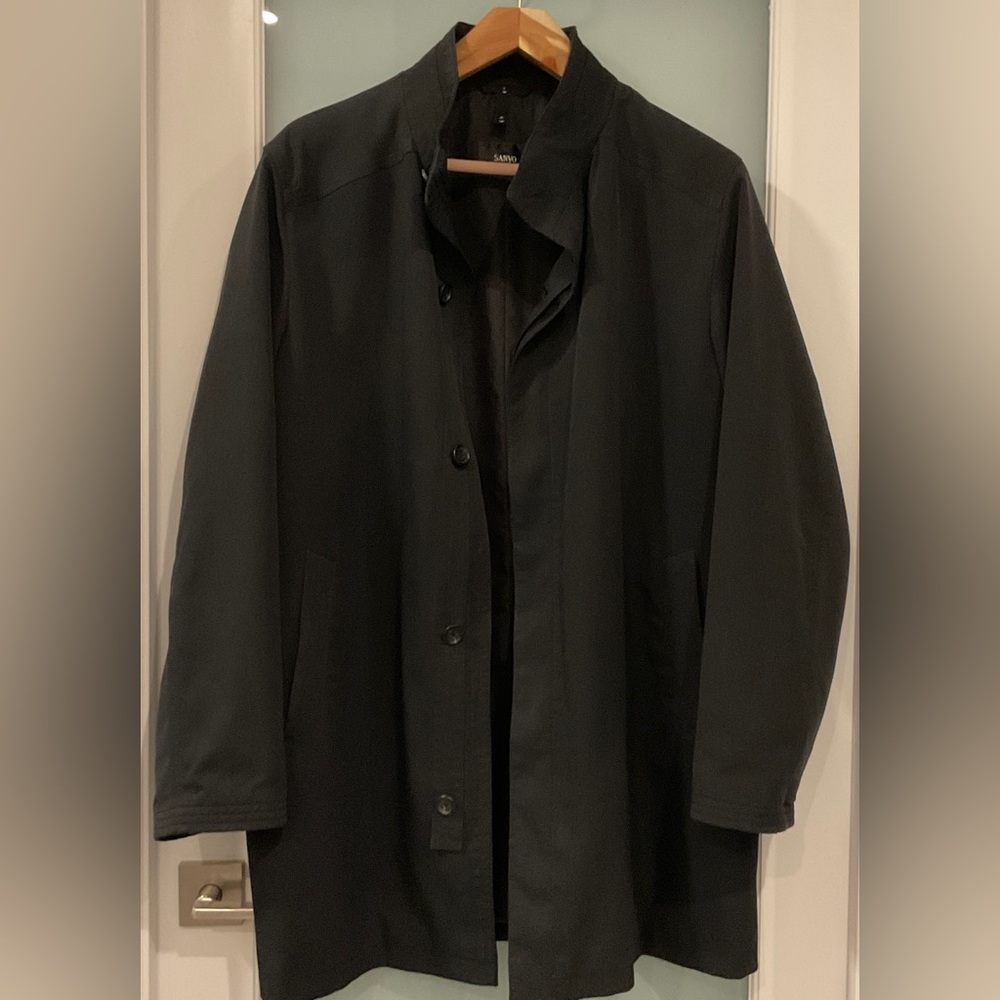 Sanyo Men’s Waterproof Overcoat w/ Removable Liner Vest